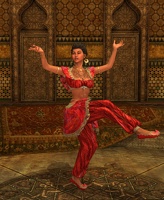 Desert Dancer in Red
